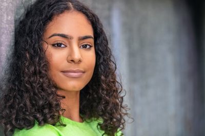 Outdoor,Portrait,Of,Beautiful,Happy,Mixed,Race,African,American,Girl